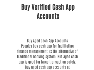 Buy Verified Cash App Accounts