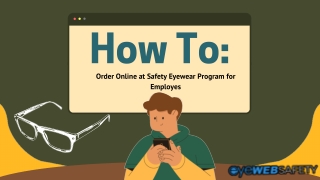 How to Order at Online at EyeWebSafety