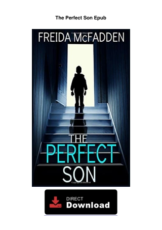 The Perfect Son Epub