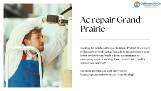 Optimum Air - Your Trusted HVAC Partner in Arlington, TX