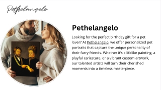 Birthday Gift for Pet Lovers