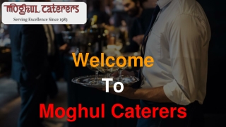 Indian Food Catering For Small Party