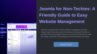 Joomla for Non-Techies: A Friendly Guide to Easy Web site Management