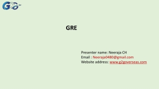 Best GRE coaching in hyderabad