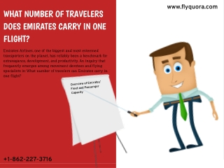 What number of travelers does Emirates carry in one flight?