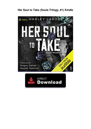 Her Soul to Take (Souls Trilogy, #1) Kindle