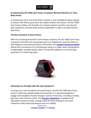 Rayofi- Total Body Workout Equipment (1)