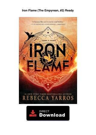 Iron Flame (The Empyrean, #2) Ready