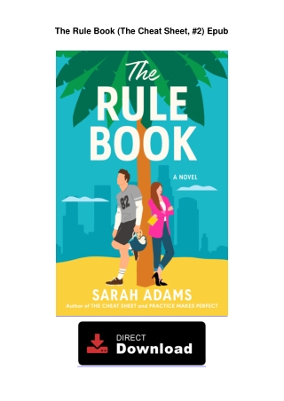The Rule Book (The Cheat Sheet, #2) Epub