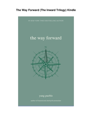 The Way Forward (The Inward Trilogy) Kindle