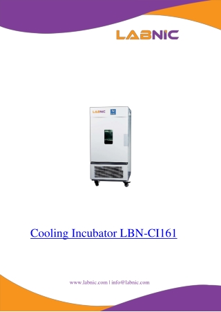 Cooling-Incubator-LBN-CI161