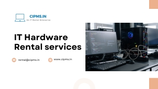 Laptop on Rent In Mohali