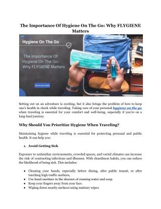 The Importance Of Hygiene On The Go_ Why FLYGIENE Matters (1)