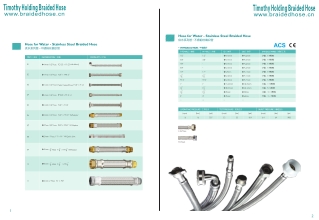 Flexible Hose For Water