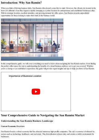 Your Comprehensive Guide to Browsing the San Ramón Market.