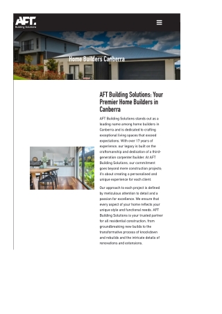 Custom home Builders Canberra