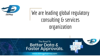 Regulatory Consulting Firm: DDReg Pharma