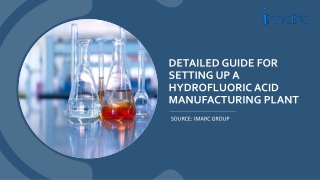 Cost to Setup a Hydrofluoric Acid Manufacturing Plant Report PDF