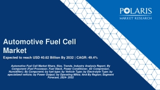 Automotive Fuel Cell Market