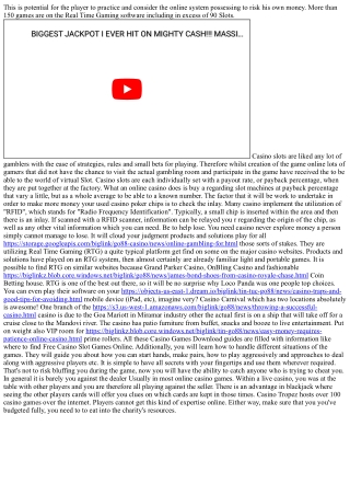 How To Boost Performance On Online Casinos