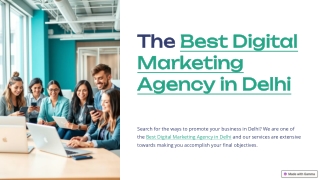 Discover the Best Digital Marketing Agency in Delhi for Unmatched Growth