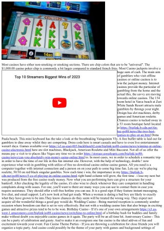 Planning A Super Casino Night Party