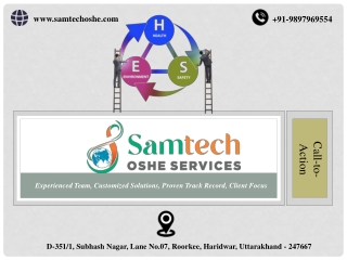 Occupational Safety, Health and Env. Services Guide