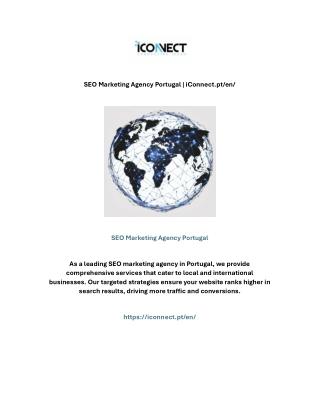 SEO Marketing Agency Portugal | iConnect.pt/en/