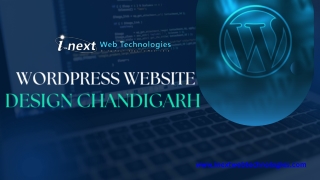 WordPress Website design chandigarh
