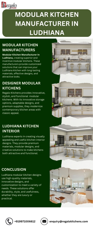 Modular Kitchen Manufacturer In Ludhiana