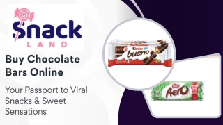 Buy Chocolate Bars Online