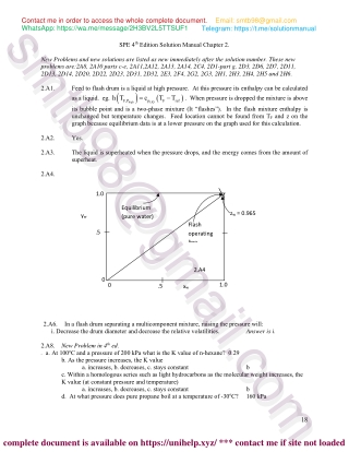 Solution Manual for Separation Process Engineering 4th Edition by Phillip Wankat
