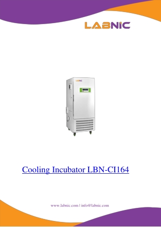 Cooling-Incubator-LBN-CI164