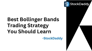Best Bollinger Bands Trading Strategy You Should Learn-stockdaddy