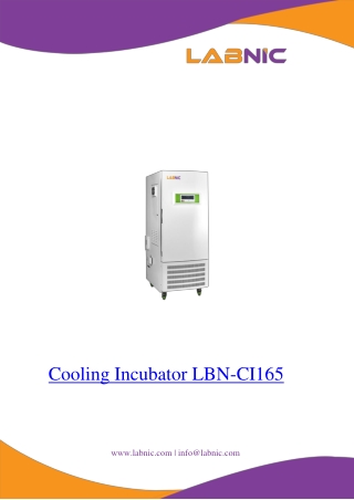 Cooling-Incubator LBN-CI165