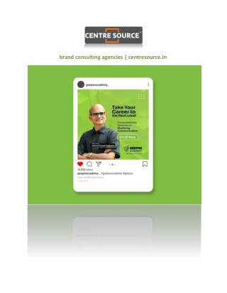 brand consulting agencies | centresource.in