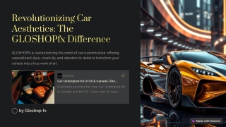 The GLOSHOPfx Difference A Deep Dive into Underglow Perfection