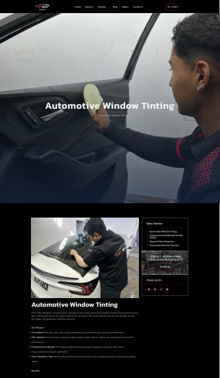 Automotive Window Tinting South Australia
