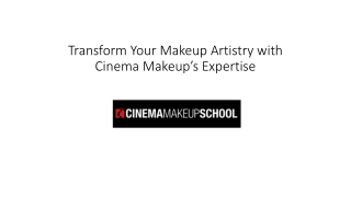 The Best Makeup Academy For Aspiring Cinema Artists in The USA