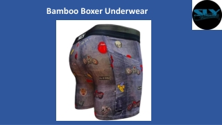 Bamboo Boxer Underwear