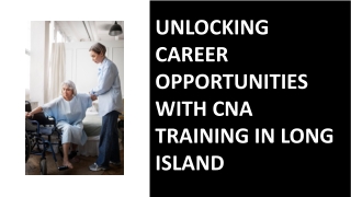 CNA Training in Long Island | 25/11/2024