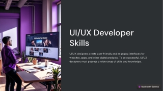 Top 10 Skills for UI/UX Developers in 2024