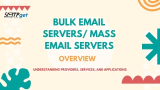 Bulk Email Servers Mass email servers