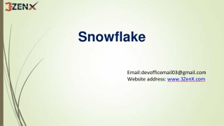 The Snowflake training  in Hyderabad