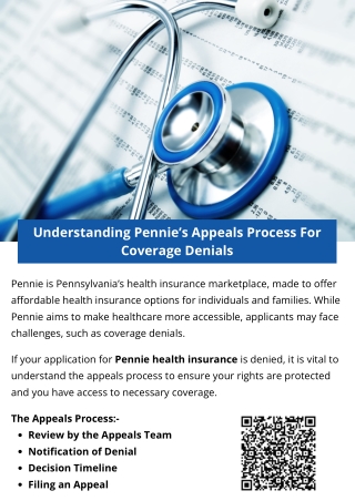 Understanding Pennie’s Appeals Process For Coverage Denials