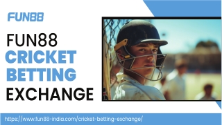 Bet Smarter with Fun88 Cricket Betting Exchange!