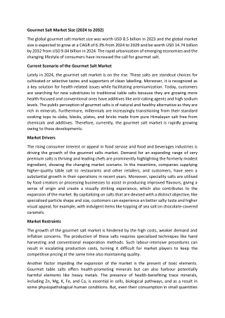 Gourmet Salt Market-Promo