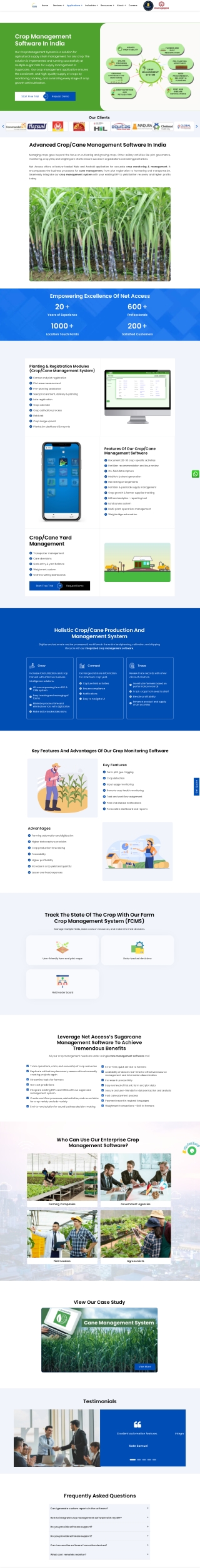 Why We Need Crop Management Software In India?