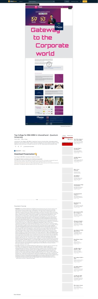 M.SC Nutrition Dietetics Colleges in India Quantum University