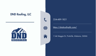 DND Roofing, LLC